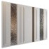 Stainless Steel Wave Panel Wall Decor - Thumbnail 2