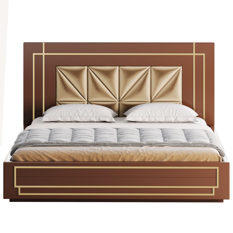 Timber Diamond Bed Image 3