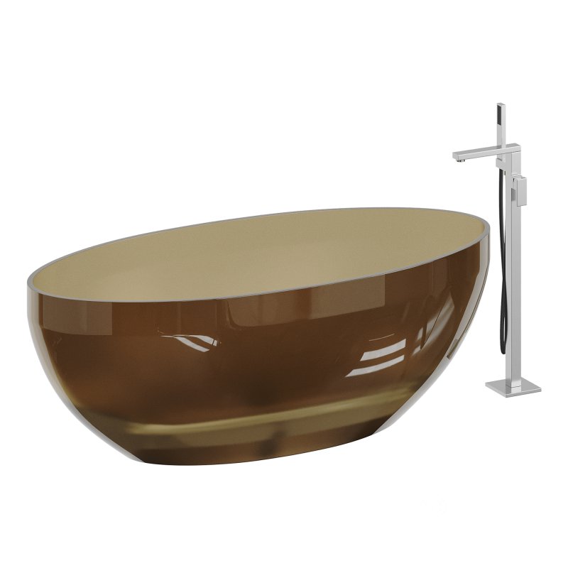 ABBER Kristall AT9702Amethyst washbasin Image 6