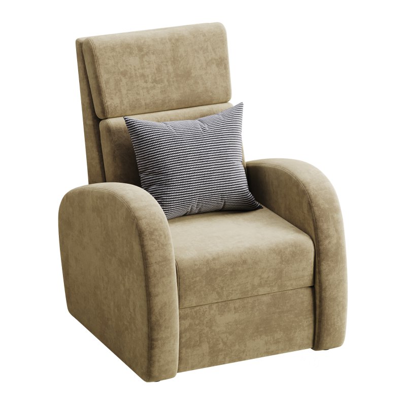 Armchair Seymar Fabric Velutto 01 Image 5
