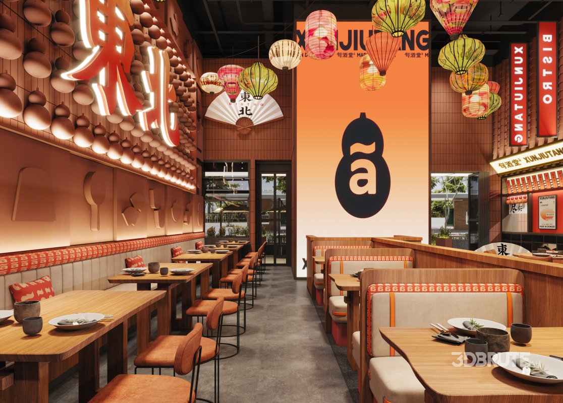 Luxury Chinese restaurant Image 8