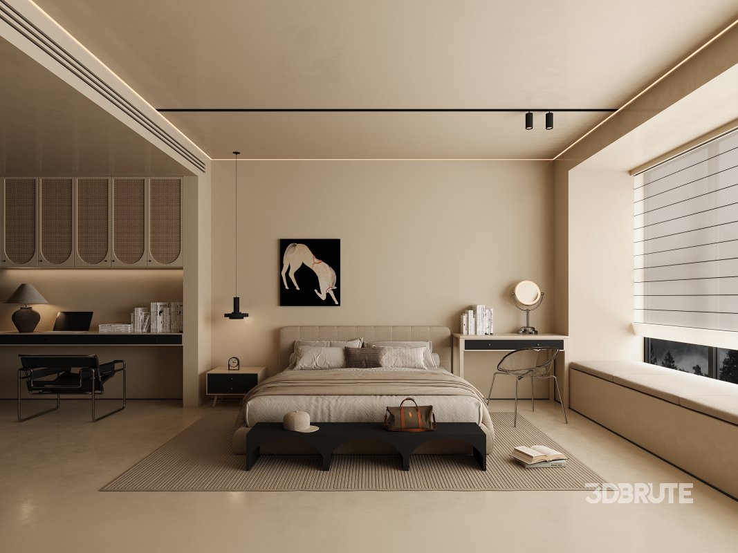 Modern bedroom Image 1