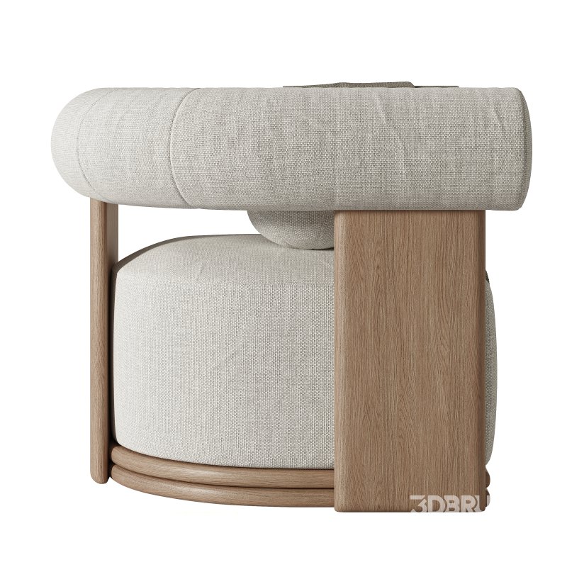 Collins Swivel Lounge Chair-Harbour Image 3