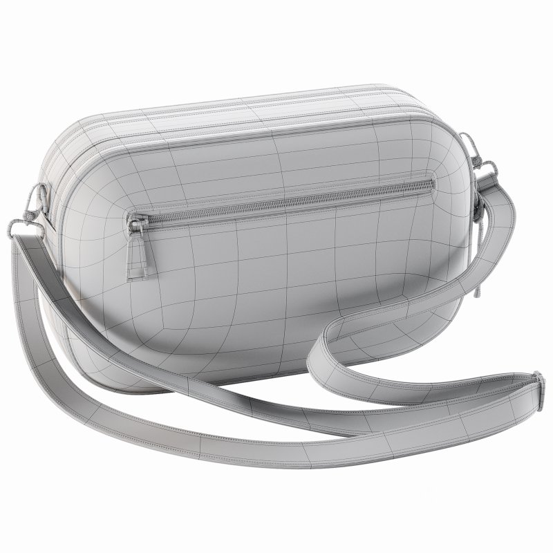 Black leather bag for women Image 1