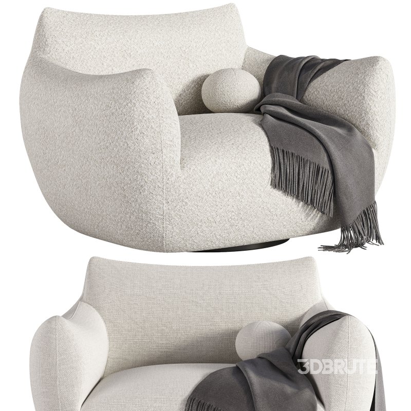 Margot Swivel Chair-fourhands Image 1
