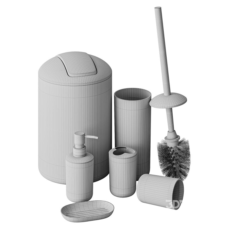 Bathroom Accessories Set Image 9