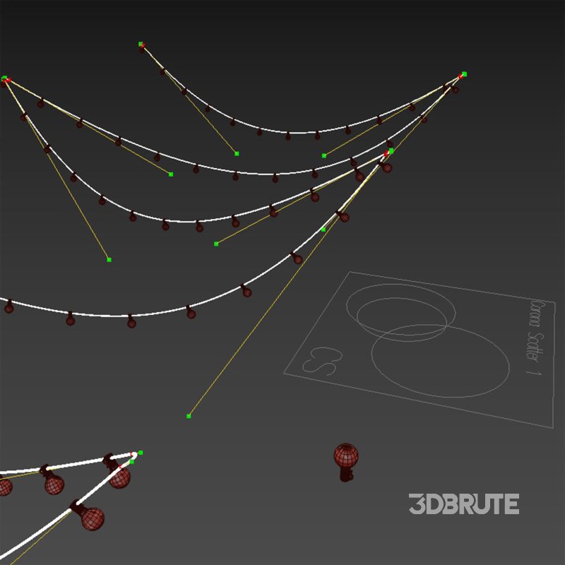 Editable Garland Retro 01 Image 2