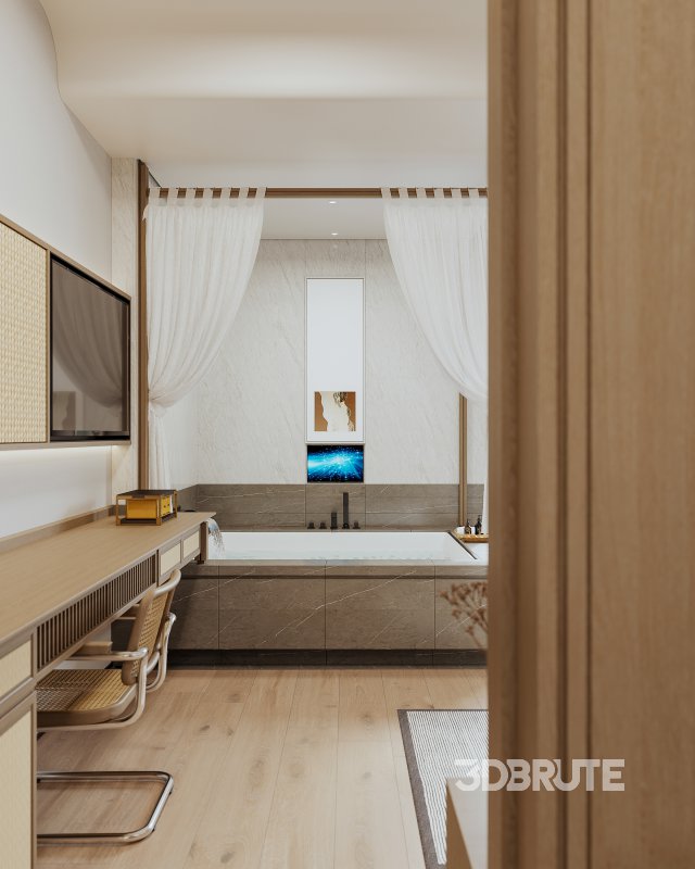 hotel bedroom Image 9