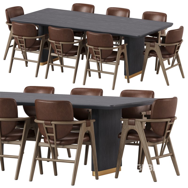 Rowanoke Armchair and Kalla Table Image 8