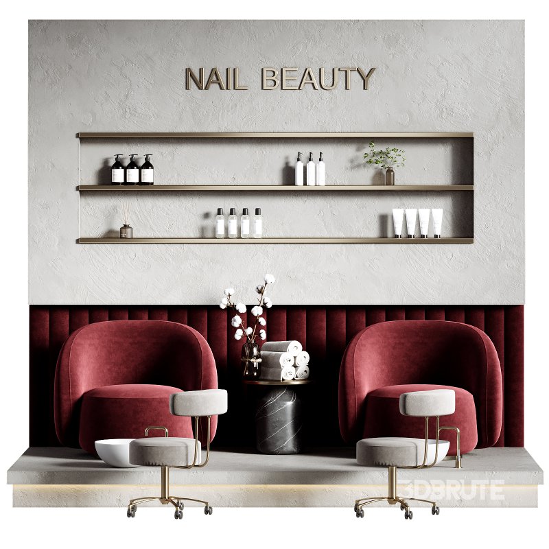 Pedicure area in the beauty salon 07 Image 3