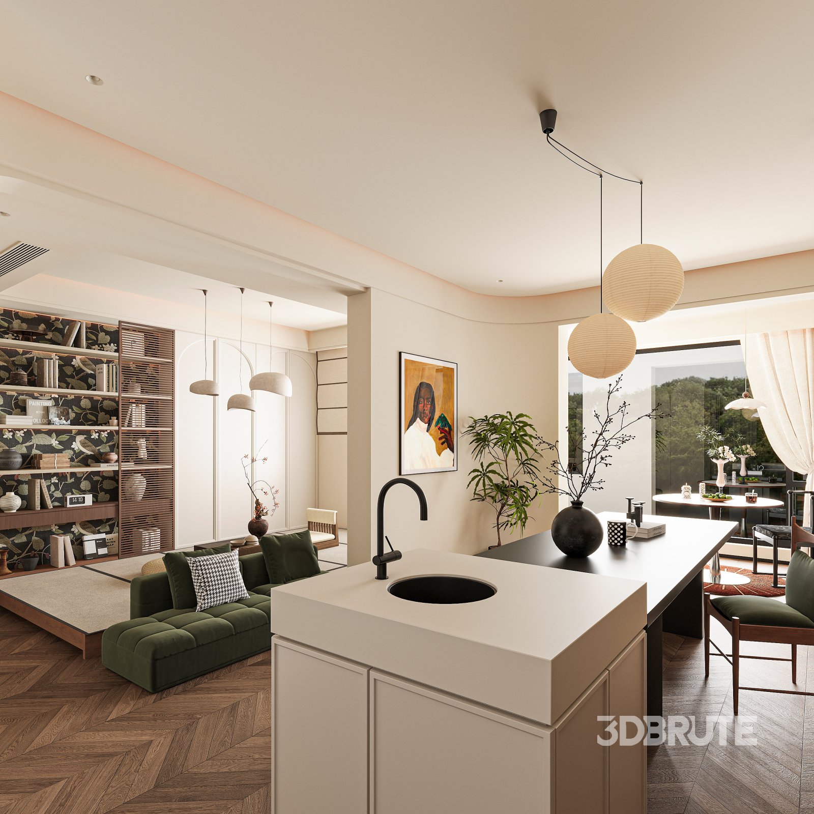 Modern living room