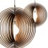Creative Wood Round Globe Pendant Light Fixture Shade - Thumbnail 8