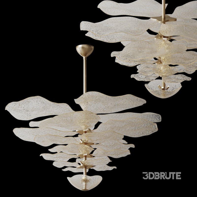 Lustre Lilypad Ambre light Image 5