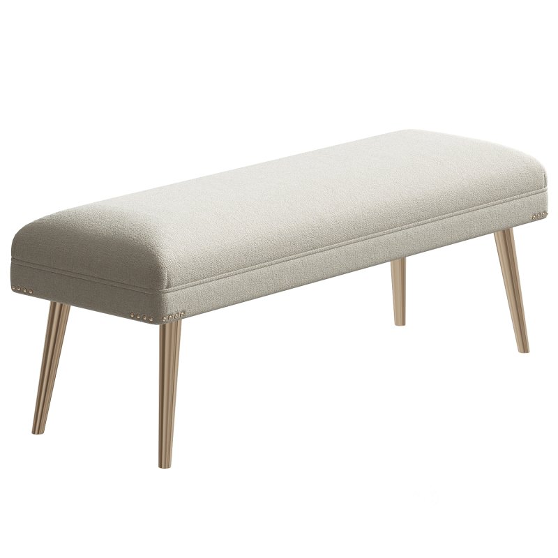 Ivory Glamorous Bench Image 1