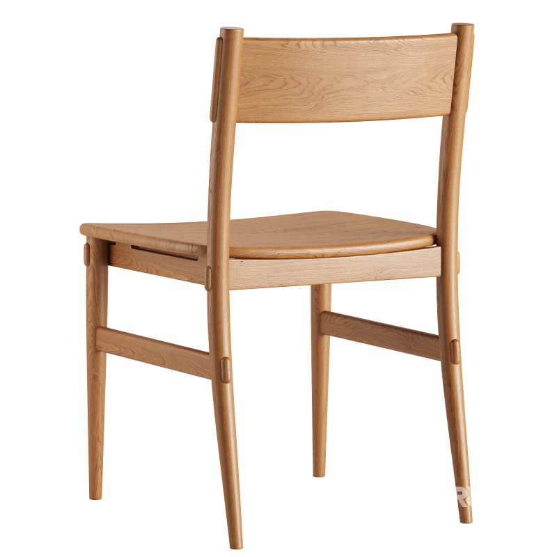 Merritt Oak Dining Chair Image 4