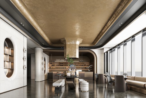 Modern lobby