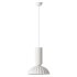 Jeanne Fluted White Porcelain Dome Pendant Light - Thumbnail 2