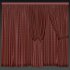 Herringbone Contrast Curtain Set with Beige Drapes and Trim - Thumbnail 3