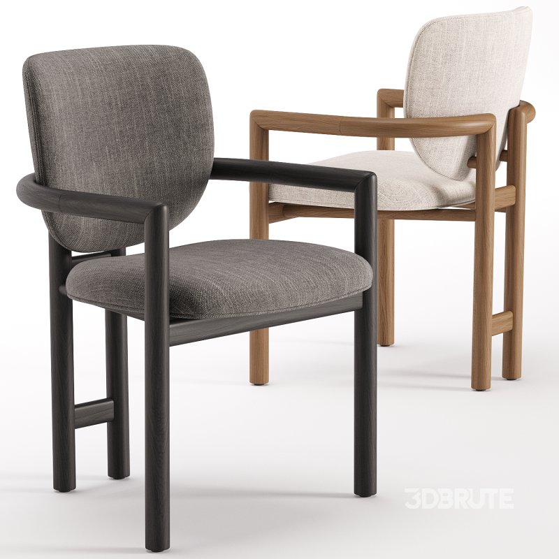 Madeira Chair and Olexey Oval Table Image 7