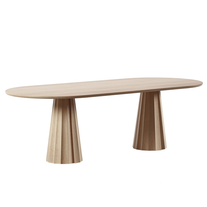 The Cooper Dining Chair and Bank Oval Dining Table-maidenhome Image 4