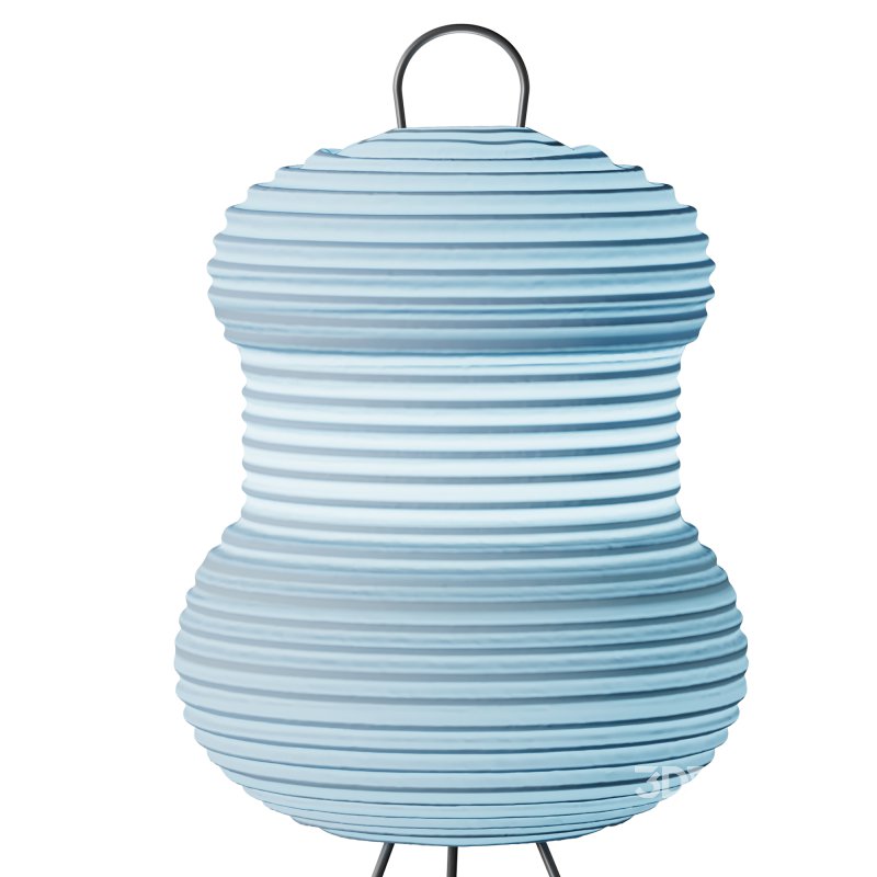 Japanese Noguchi Inspired Table Lamp Image 4