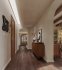 Modern living room and dining room kitchen interior scene - Thumbnail 3