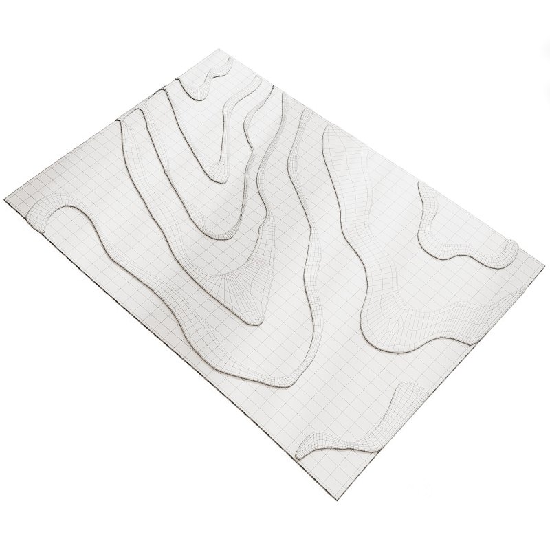 100% cotton rug Limestone Image 4