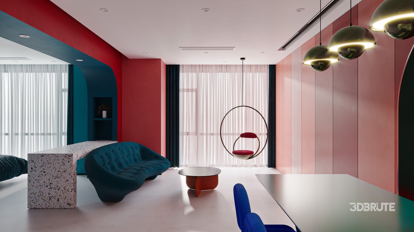 Modern apartment interior Image 11
