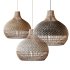 Handwoven Rattan Pendant Light Lampshade - Thumbnail 8