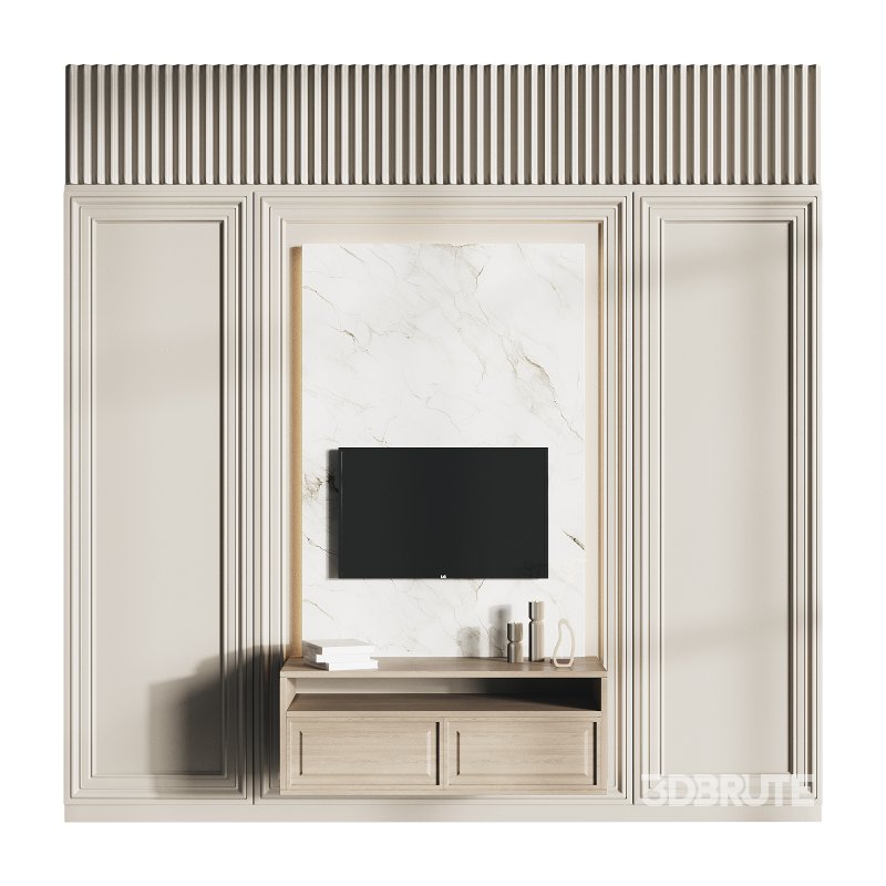 Modern TV Wall 05 Image 2