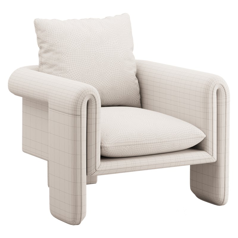 Nordic Olive Armchair Image 4