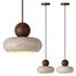 Wabi Sabi Natural Stone Shade Pendant Lamp - Thumbnail 4
