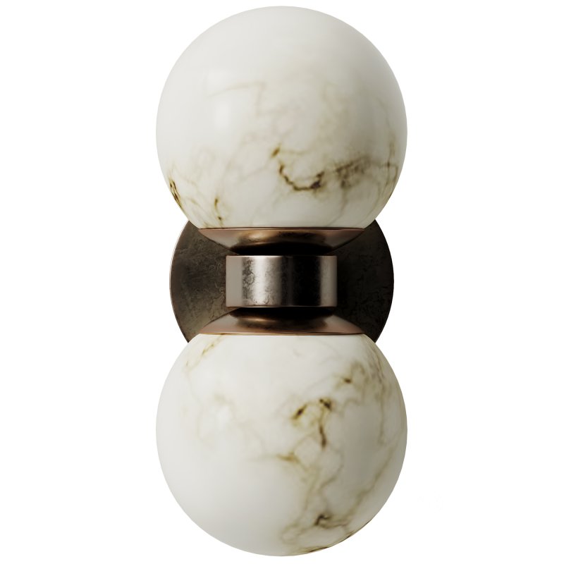 : Dual Globe Sconce Image 3