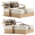 Sonoma Outdoor Teak Daybed - Thumbnail 1