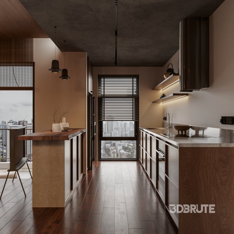 Japanese Living Room Dining Room Bedroom Image 4