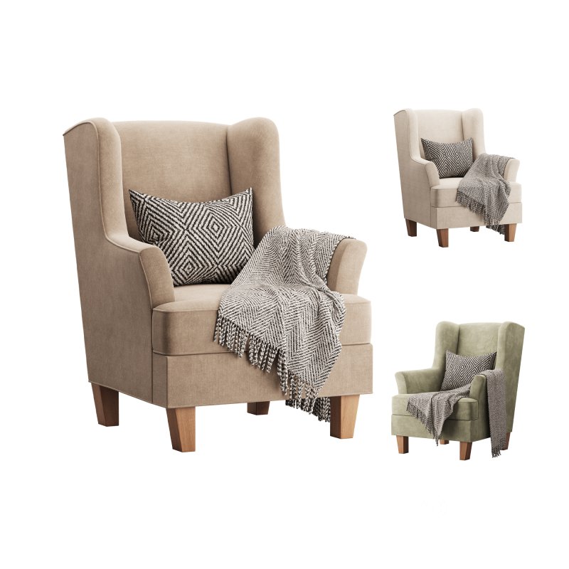 Bradstreet Fabric Chair Image 1