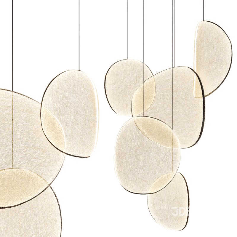 IIII LED fabric pendant_Lamp Image 1
