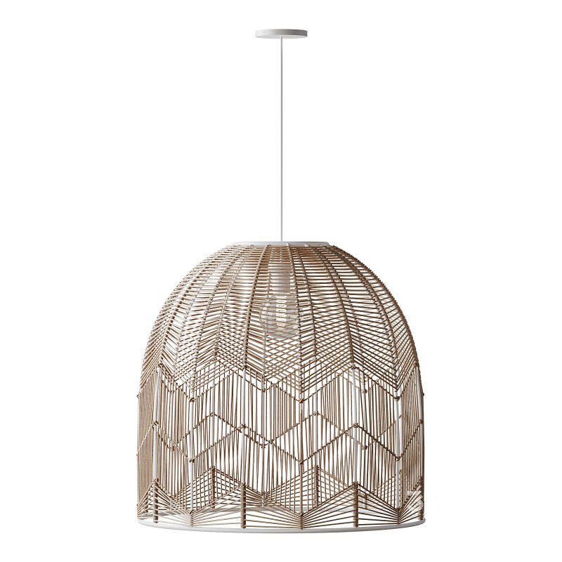 Basket Rattan Pendant Light Shades Image 2