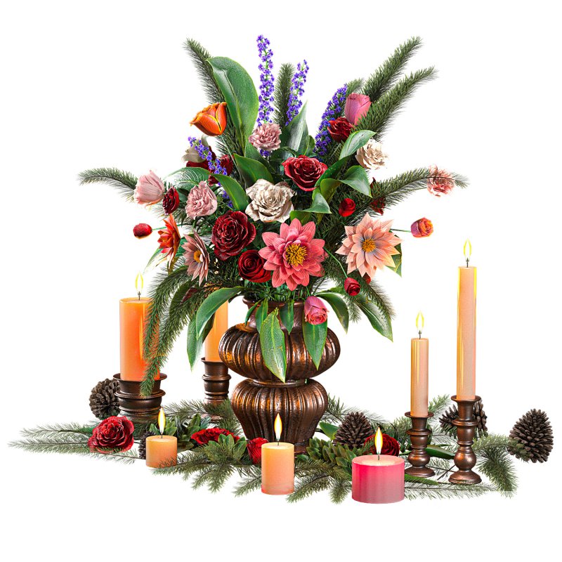 Flower In Vase 01 Image 3