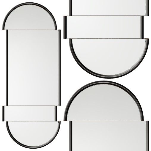SPLIT MIRROR LONG by LEE BROOM Mirror 09
