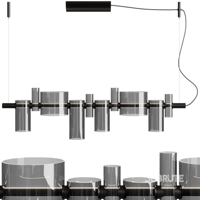 Dancing Glass Pendant Light by OLUCE Image 3