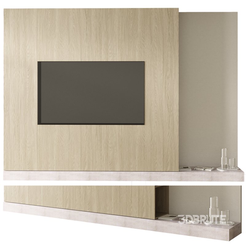 TV wall set 07 Image 2