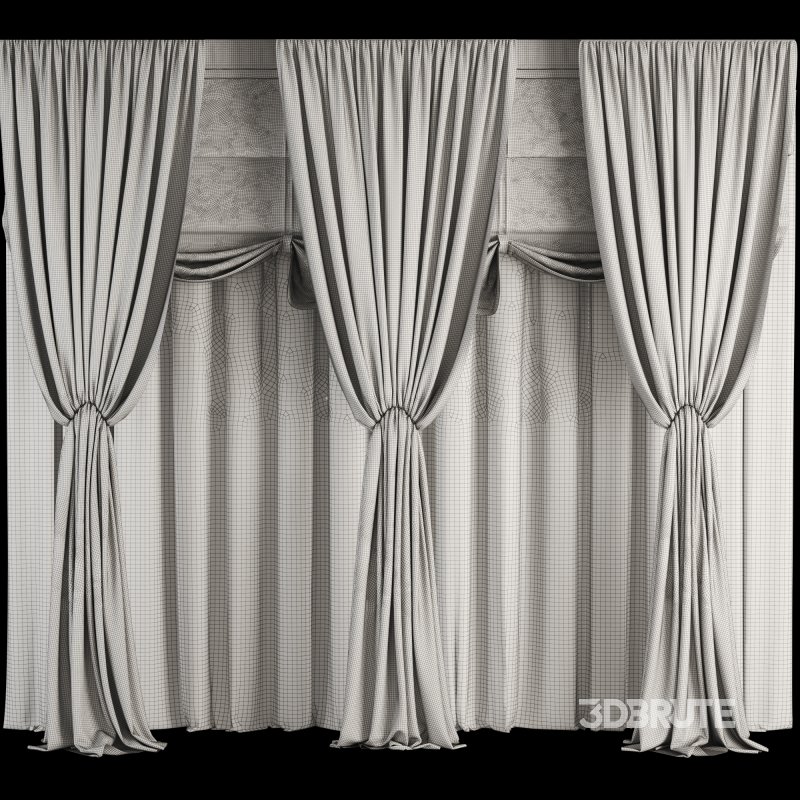 Silk and Satin Curtain 046 Image 5