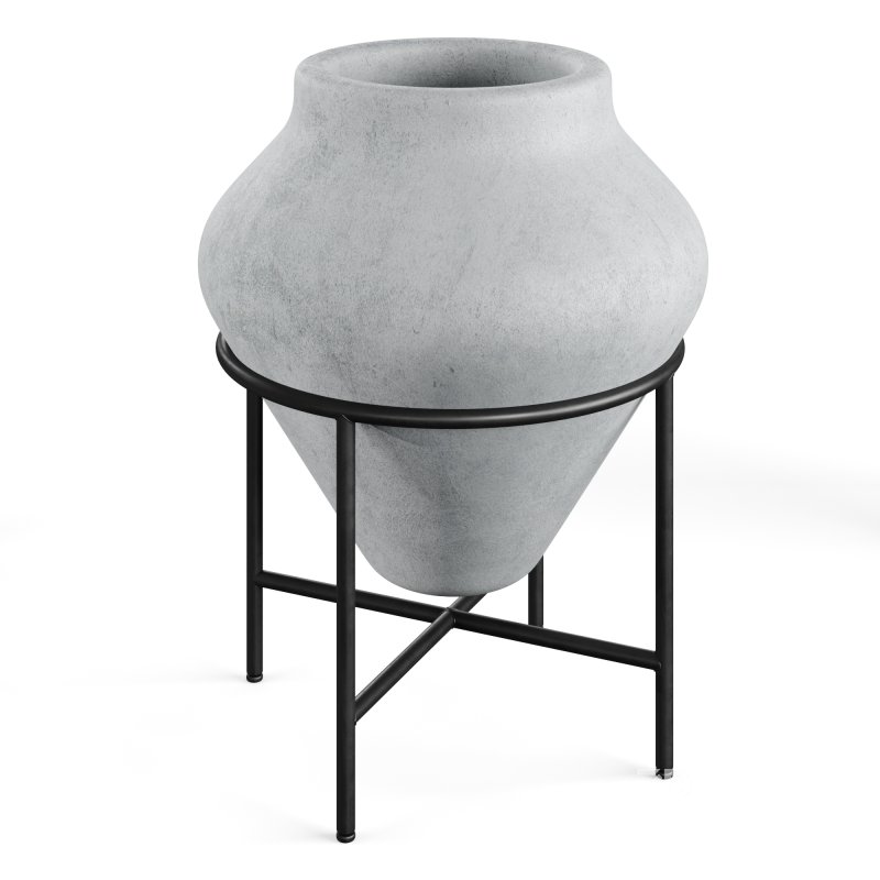 Geometric Urn Planter Pot by WestELM Image 3