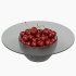 Low Glass Bowl Centerpiece with Cherrys - Thumbnail 2