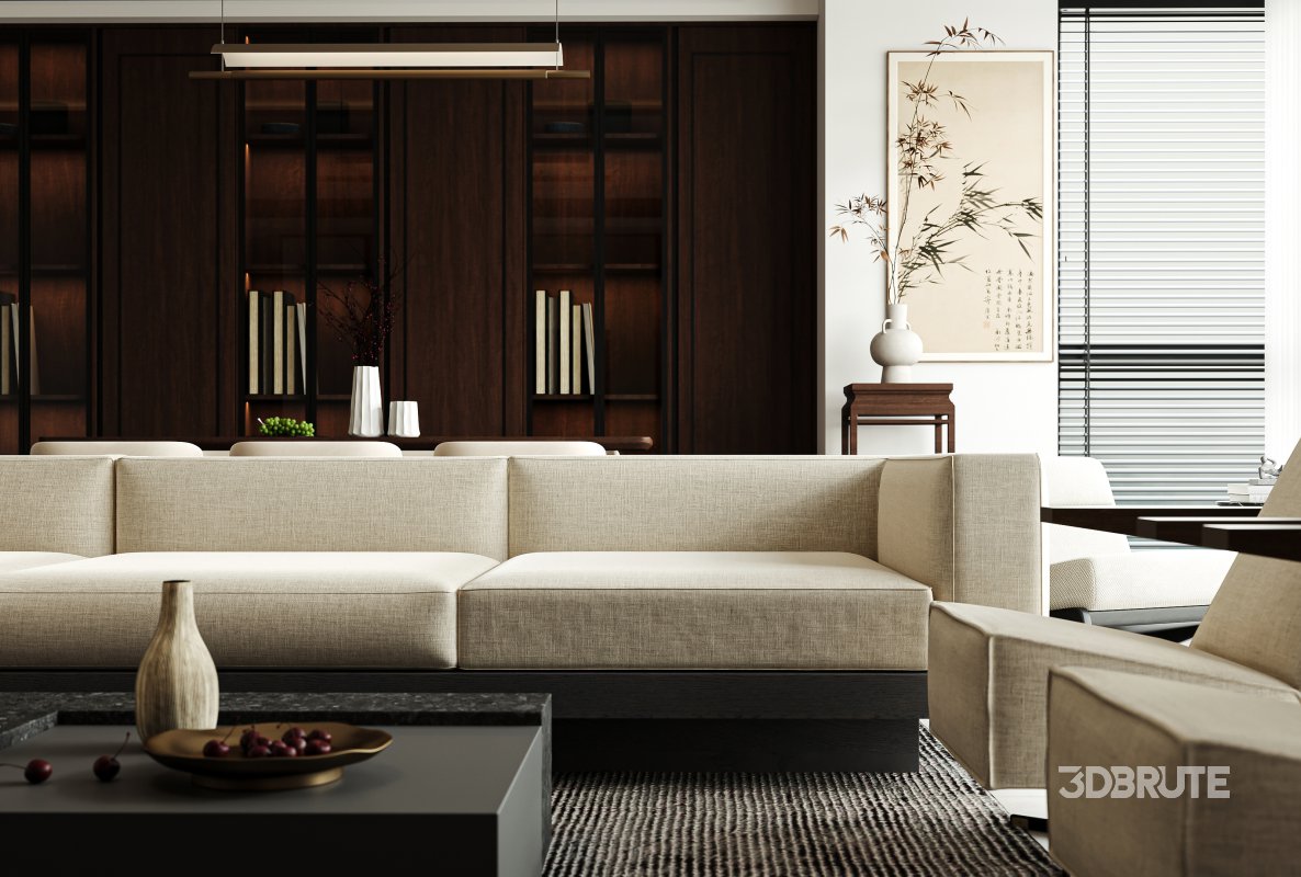 Chinese Living Room Dining Room Image 5