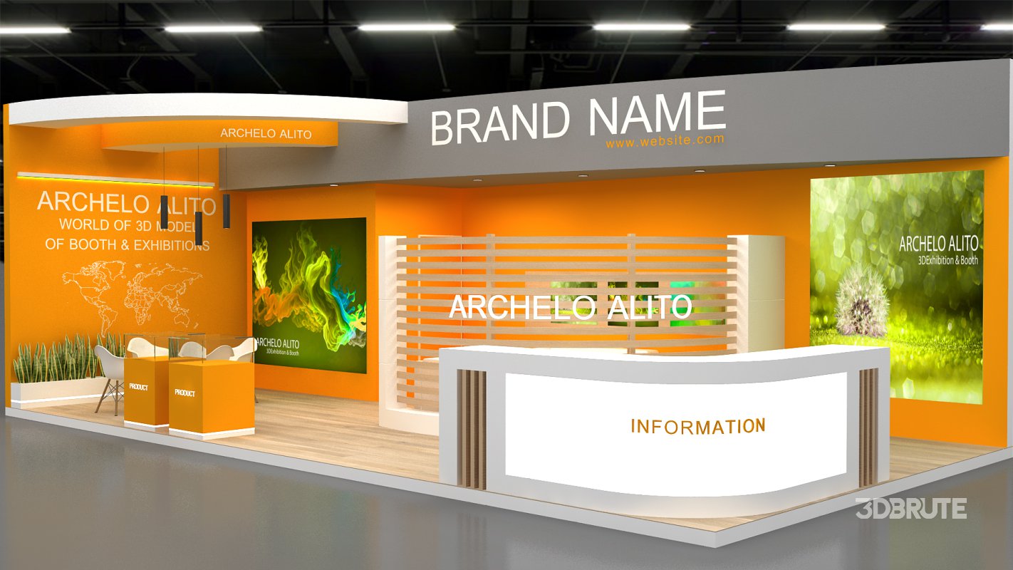 3d model exhibition Image 1