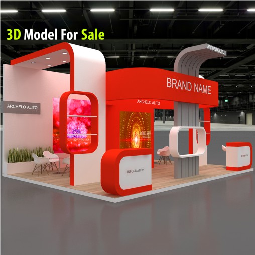 3d exhibition Stall