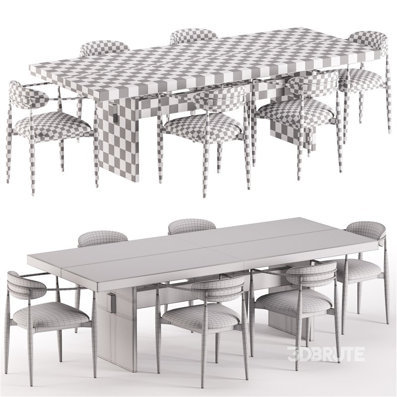 Jagger Chair and Mihaela Table Image 5