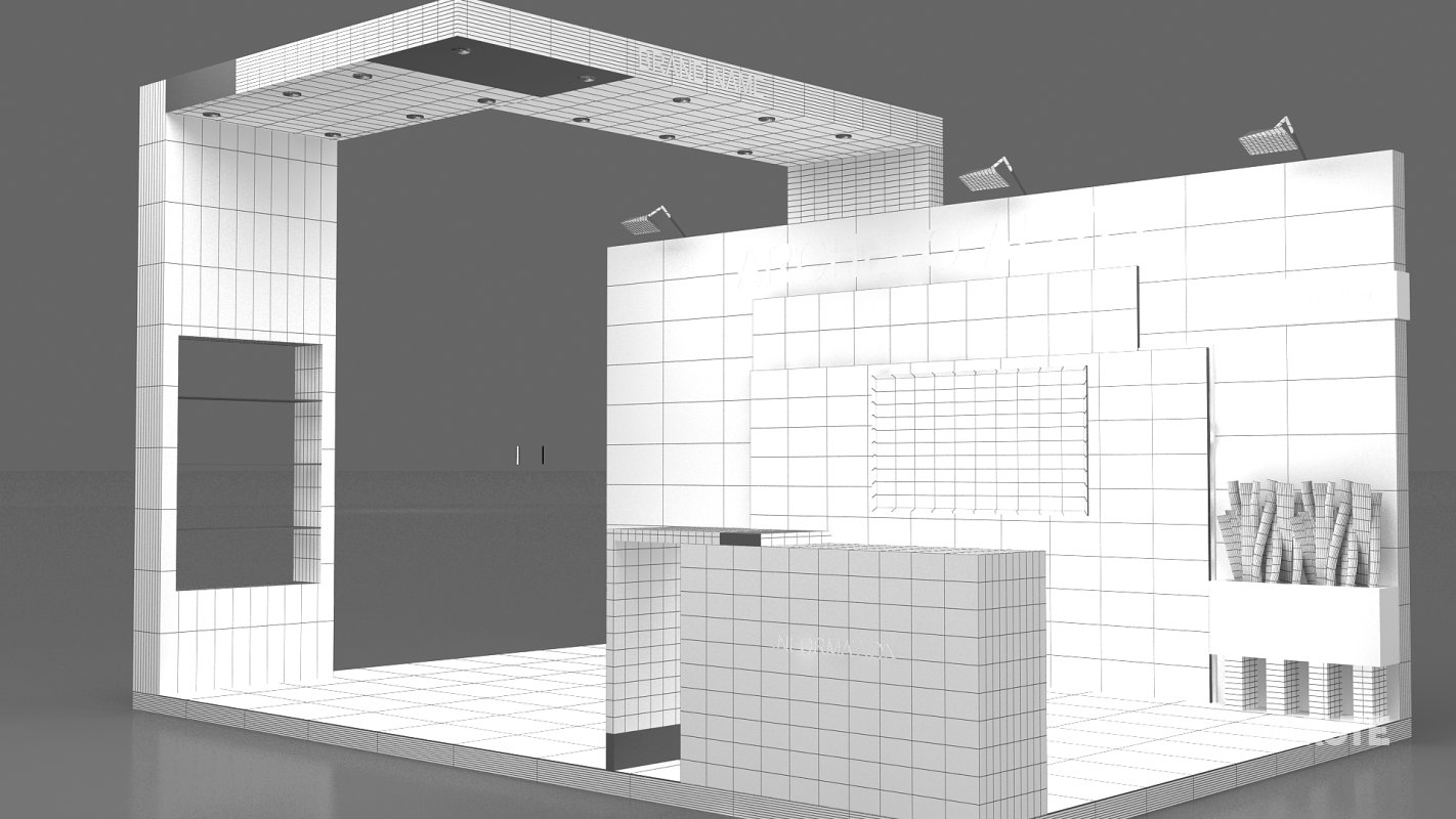 3d exhibition booth stand Image 11